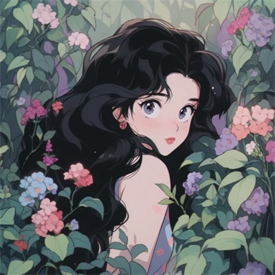 动漫女生高质量精美惊艳头像