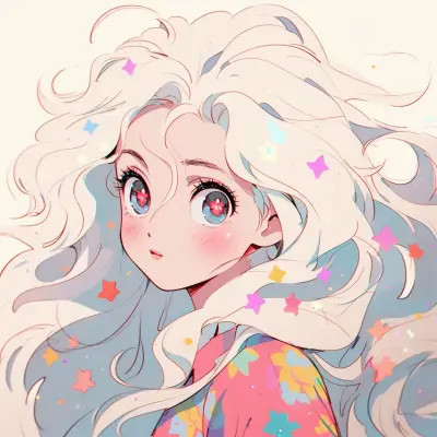 动漫女生高质量精美惊艳头像