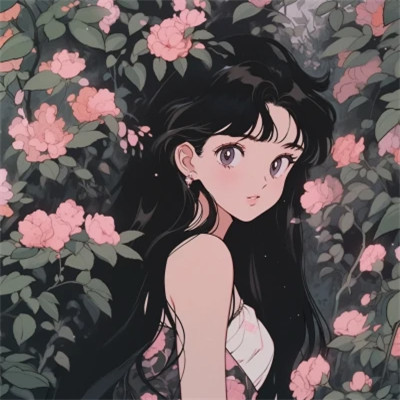 动漫女生高质量精美惊艳头像