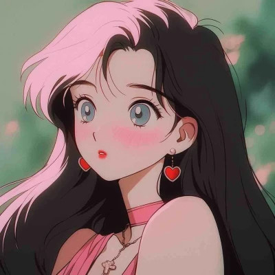 动漫女生高质量精美惊艳头像