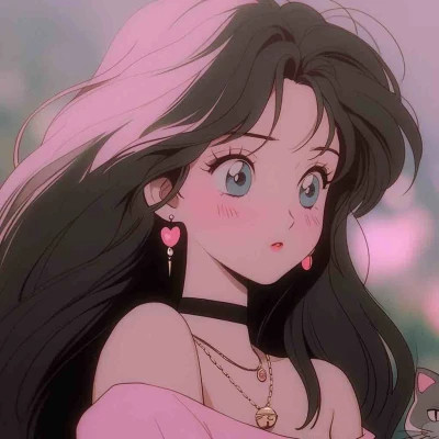 动漫女生高质量精美惊艳头像