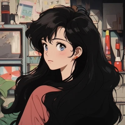 动漫女生高质量精美惊艳头像