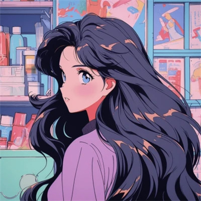 动漫女生高质量精美惊艳头像