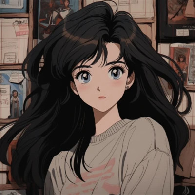 动漫女生高质量精美惊艳头像