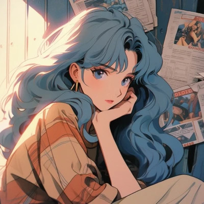 动漫女生高质量精美惊艳头像