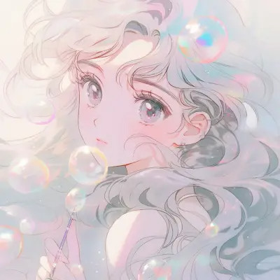 超级好看的女生神仙颜值头像动漫