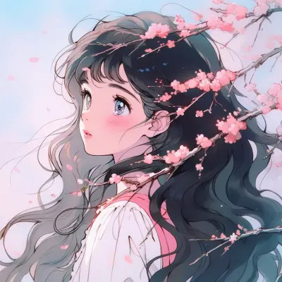 超级好看的女生神仙颜值头像动漫