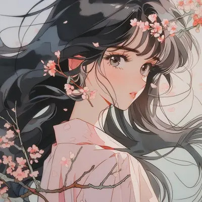 超级好看的女生神仙颜值头像动漫