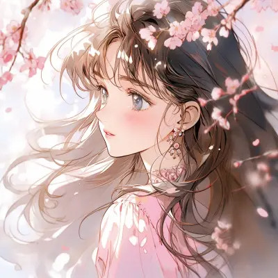 超级好看的女生神仙颜值头像动漫