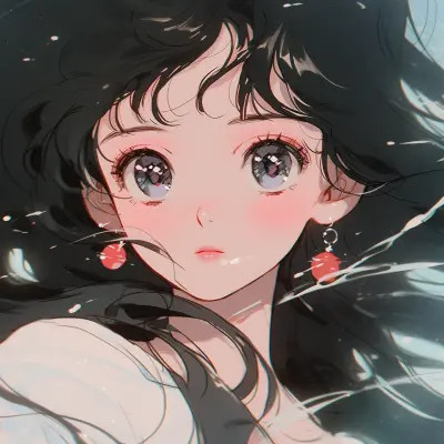 女头像简约干净耐看动漫