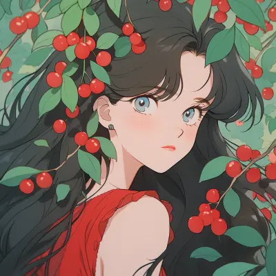 女头像简约干净耐看动漫