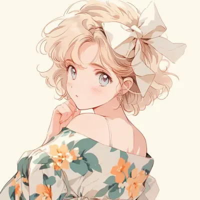 温柔到极致的动漫女头