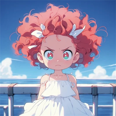 最近超火的头像动漫女