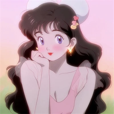 抖音爆红女生头像动漫