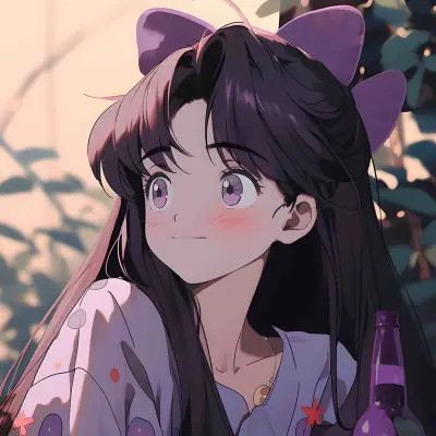 抖音爆红女生头像动漫