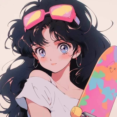 抖音爆红女生头像动漫
