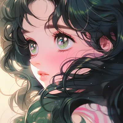 抖音爆红女生头像动漫