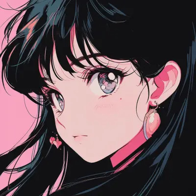 抖音爆红女生头像动漫