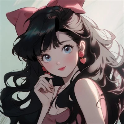 高质量动漫女头图片