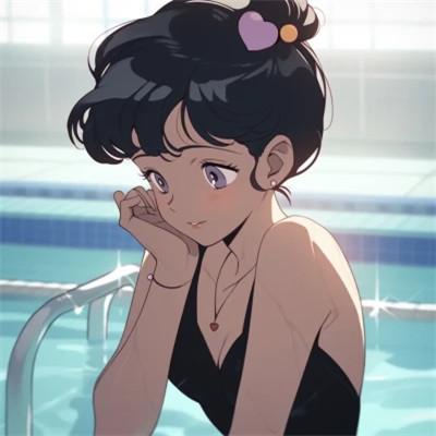高质量动漫女头图片