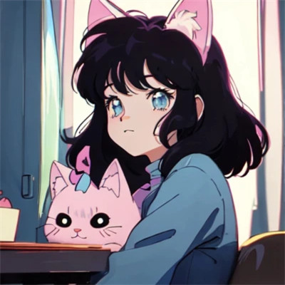 高质量动漫女头图片