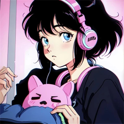 高质量动漫女头图片