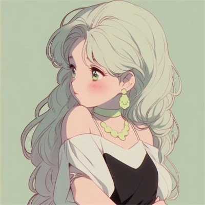 高质量动漫女头图片