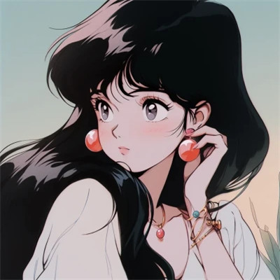 高质量动漫女头图片