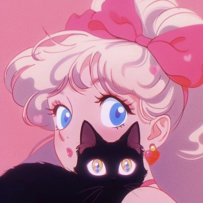 高质量动漫女头图片