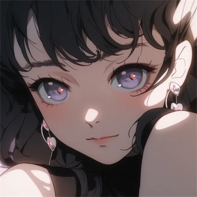 高质量动漫女头图片