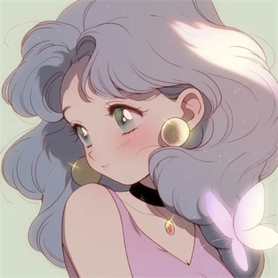 高质量动漫女头图片