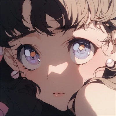 高质量动漫女头图片