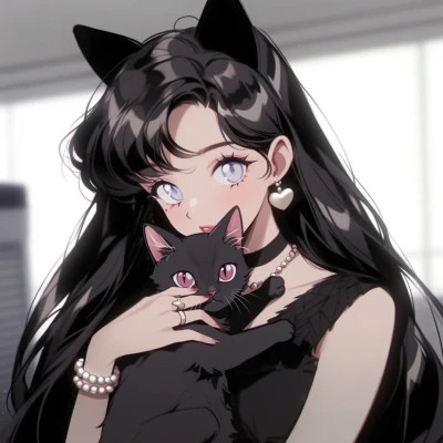 新颖动漫女生头像