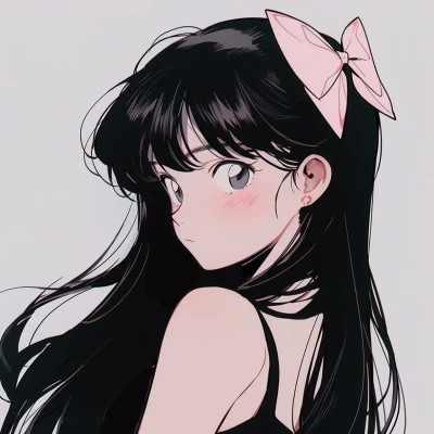 火爆的动漫女生头像
