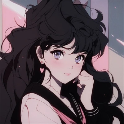 热门动漫女生头像图片