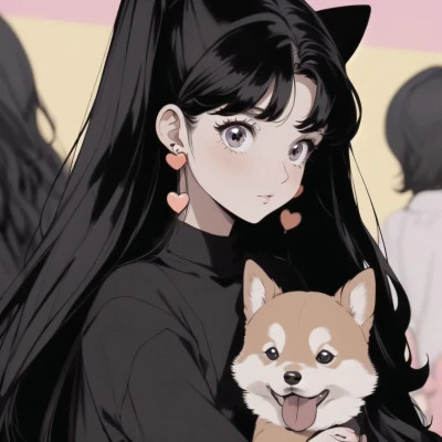 热门动漫女生头像图片