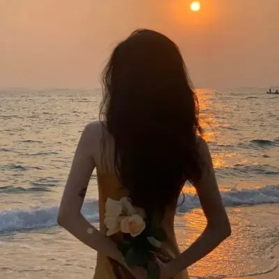 女生背影头像
