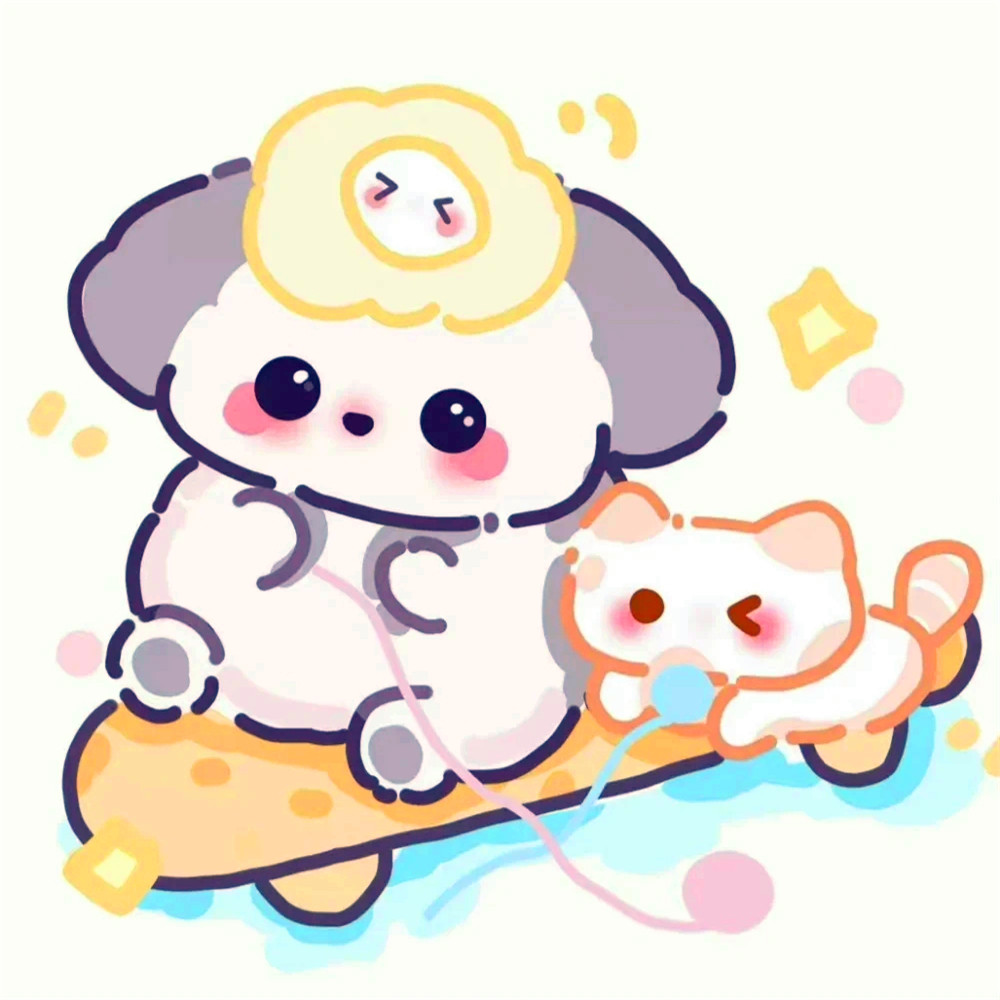 可爱卡通软乎乎头像图片