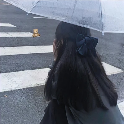 最新不露脸背影女生头像图片