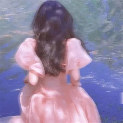 非常好看的不露脸女生背影头像