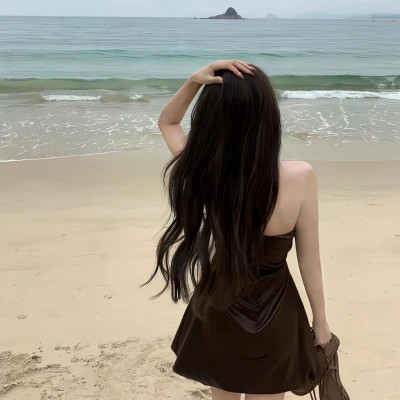非常好看的不露脸女生背影头像