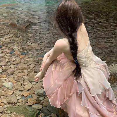 非常好看的不露脸女生背影头像