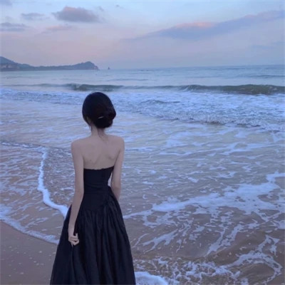 女生好看的有气质的背影图片头像