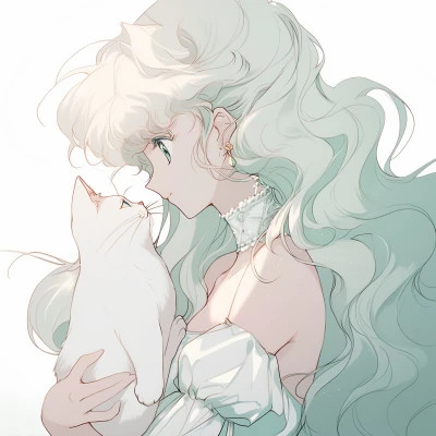 旧漫女生头像