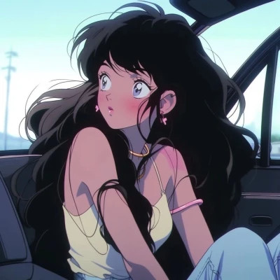 复古漫画风女头美图