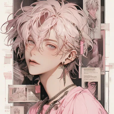 个性化旧漫男生头像图片