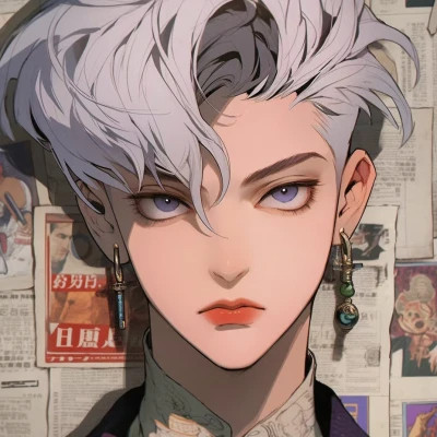 个性化旧漫男生头像图片