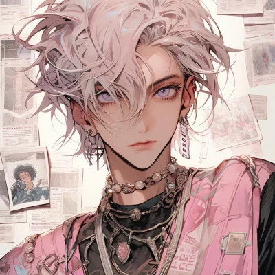个性化旧漫男生头像图片
