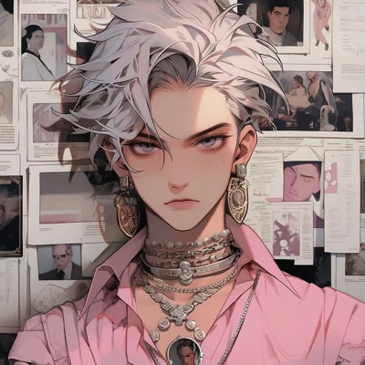 个性化旧漫男生头像图片