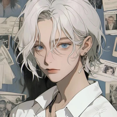 个性化旧漫男生头像图片